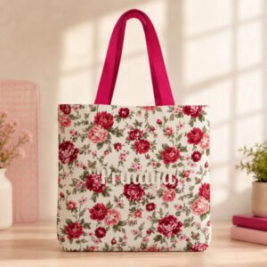 Romantic Rose Tote Bag