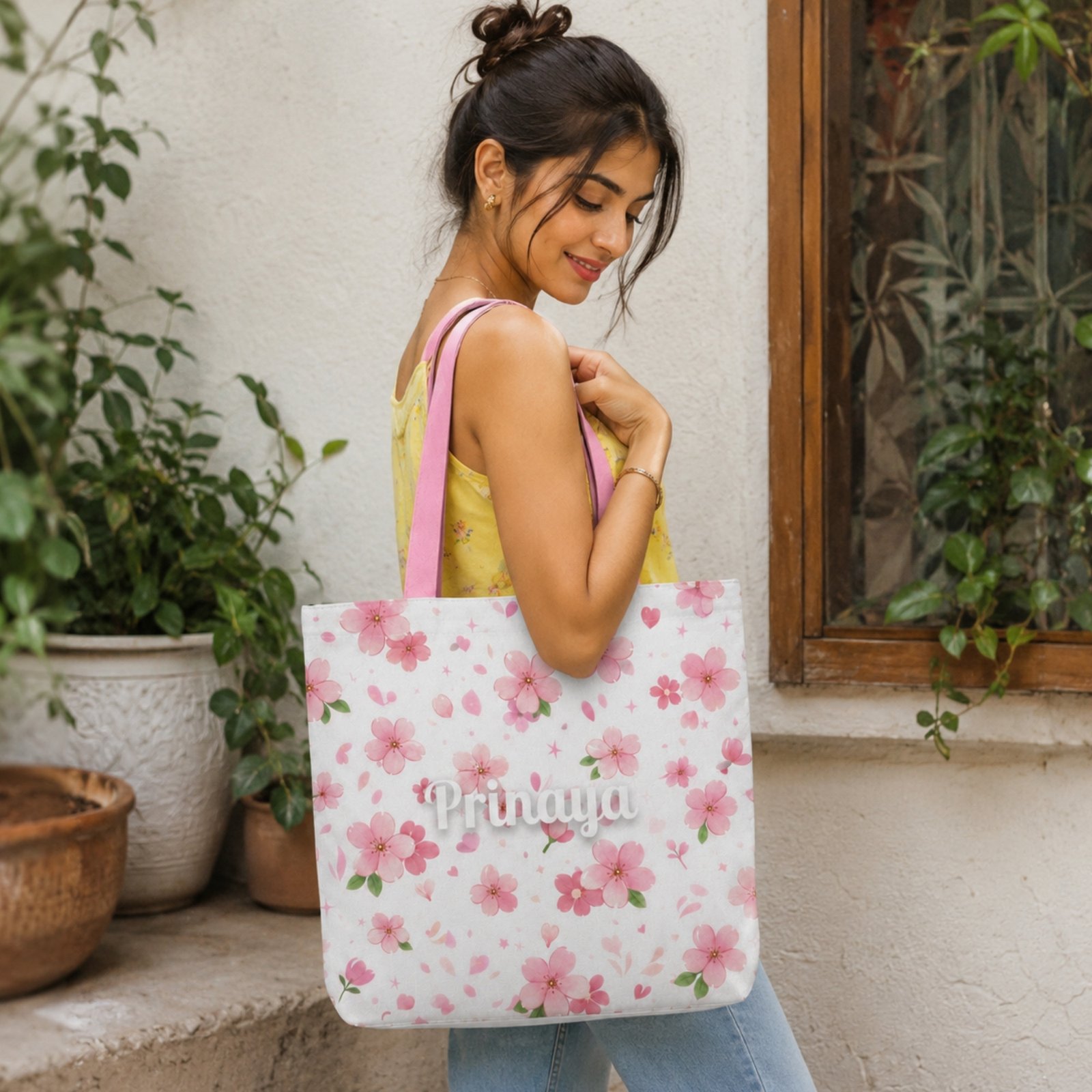Sweet Sakura Tote Bag - Image 4