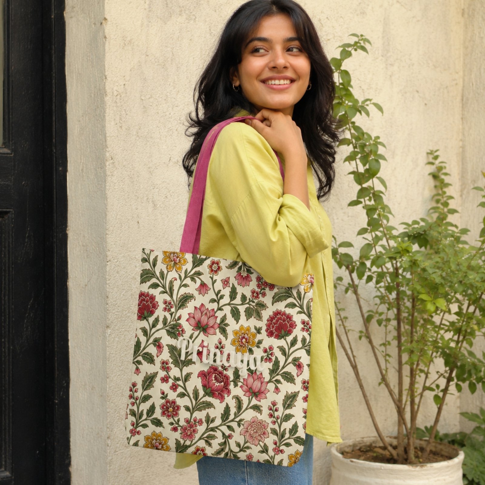 Vintage Botanical Tote Bag - Image 2