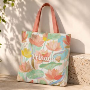 Serene Lotus Tote Bag
