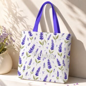 Lavender Charm Tote Bag